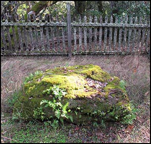Jack London's grave; Authors Road